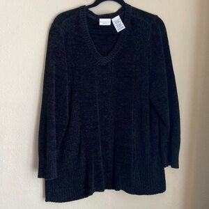 Black Chenille Sweater